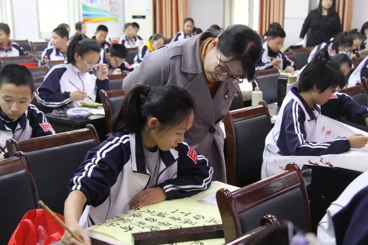 文明在我心中绘画五年级,德州五中校园文化节