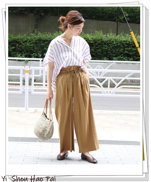 亚麻裤搭配什么上衣好看,亚麻上衣搭配格子裤秋季