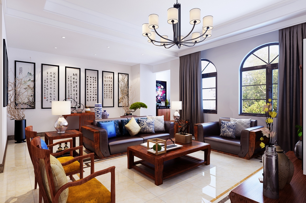 华雅花园新房装修,华雅花园d区108平装修