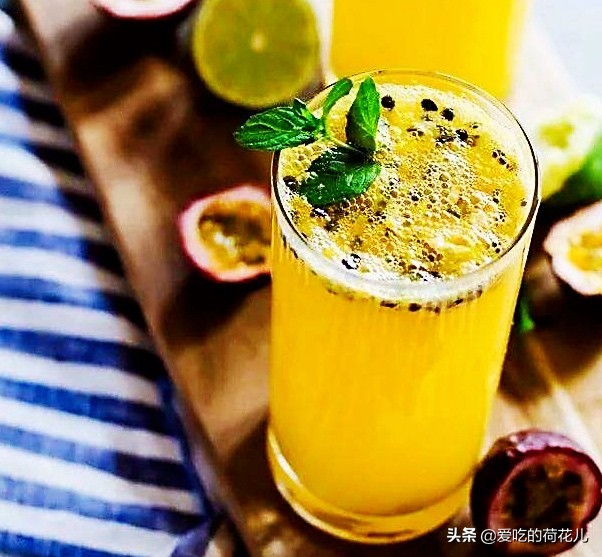 自制百香果柠檬热饮在家,鲜百香果柠檬茶热饮制作方法