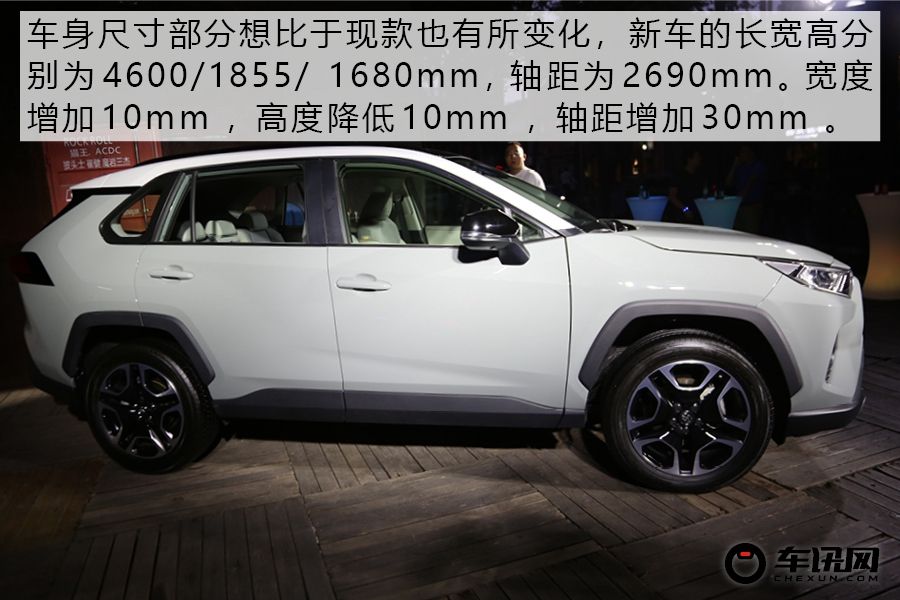 硬朗有型实拍全新丰田rav4荣放,全能中大型suv哪款最好