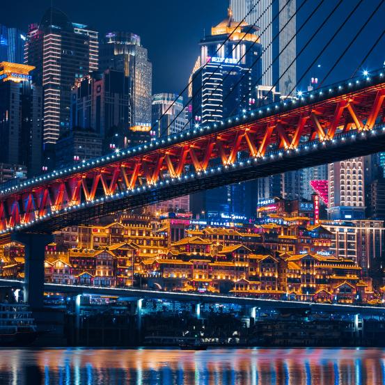 国庆来超有辨识度的重庆，爬坡上坎都是江湖气息