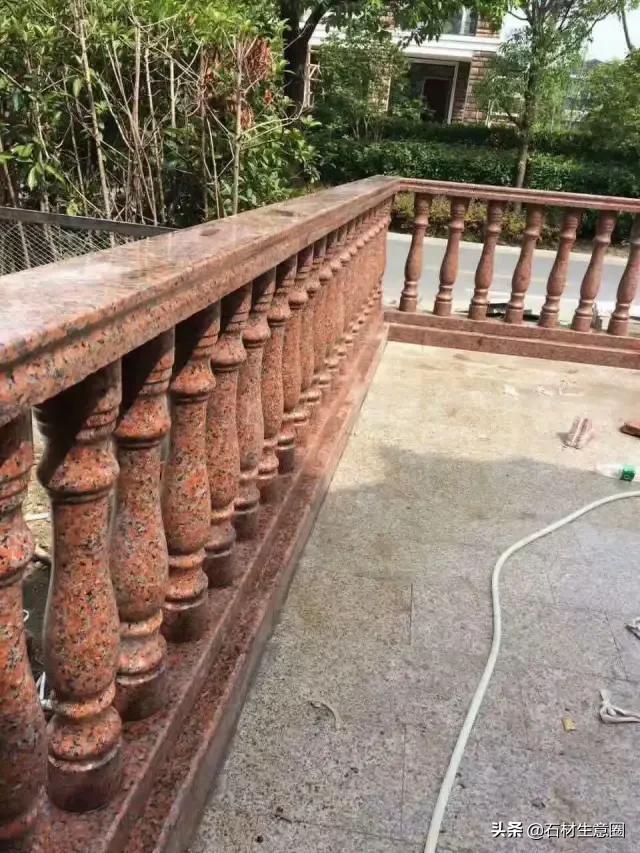 石材栏杆高档,天然石材栏杆样式