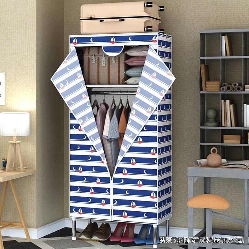 简易衣柜布衣柜,布衣柜什么款式好用