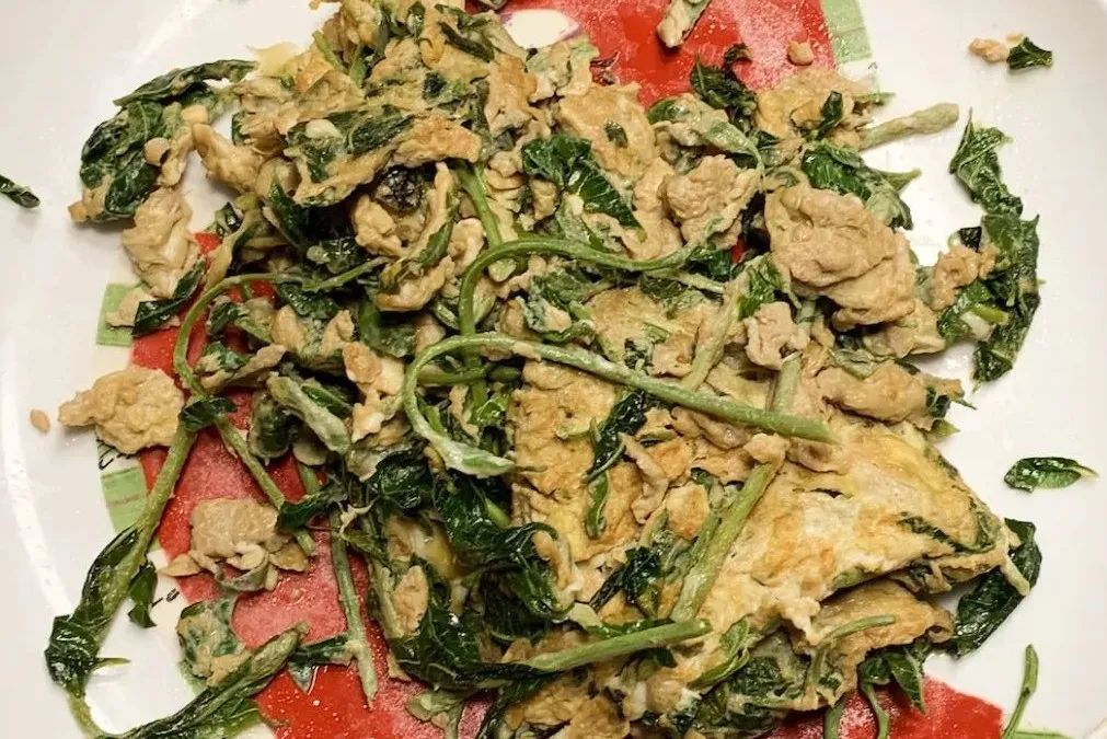 两个小孩给妈妈做大餐,两个女孩给爸妈做饭