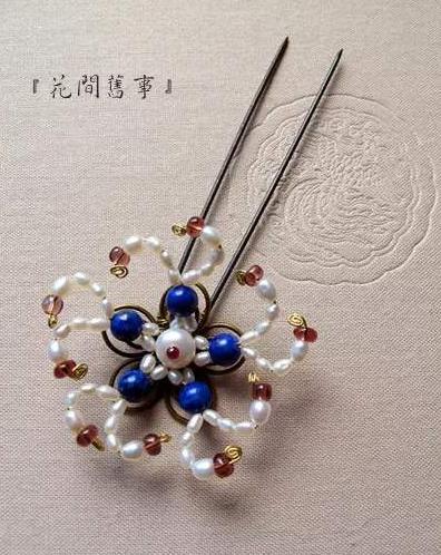 金银珠宝古装首饰,古代金银头饰