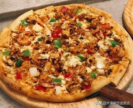 #吃遍大连#披萨的诱惑!一个蕴藏着芝士力量的神物