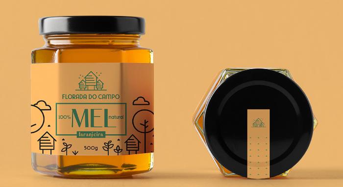 FloradadoCampo：蜂蜜包装设计