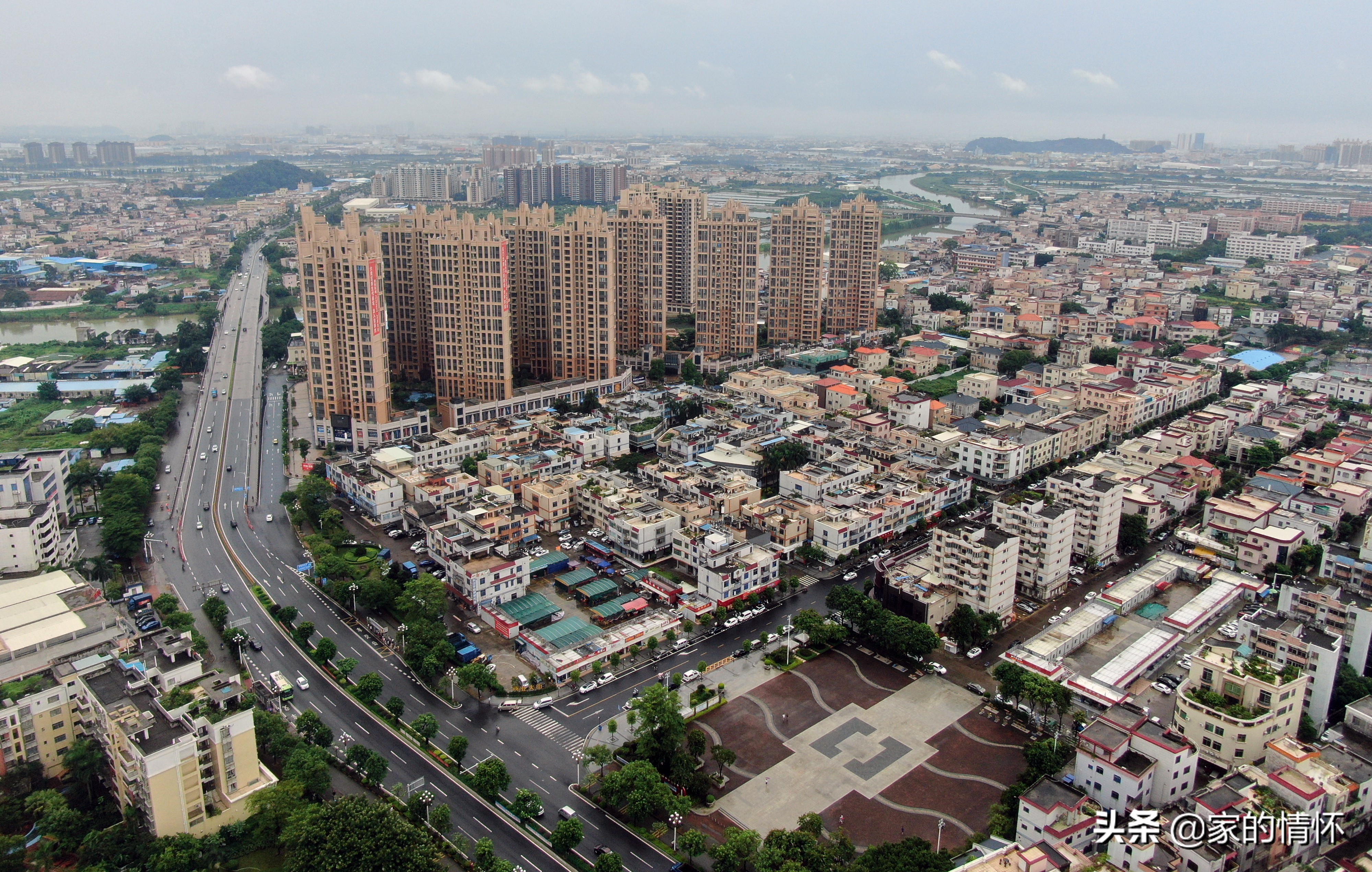 广东省中山市黄圃镇航拍图,中山黄圃镇有什么工业区