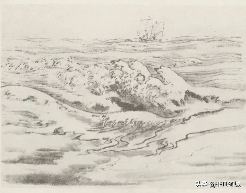 如何画水墨画初学者,中国画技法入门怎么画青绿山水