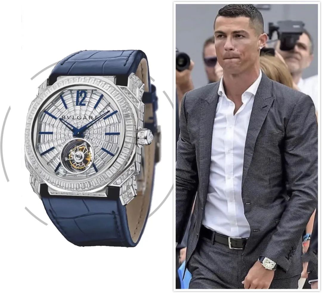 钻石表c罗,c罗定制的表