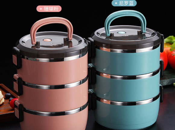 304不锈钢饭盒上班族保温便当盒,上班族专用保温不锈钢饭盒
