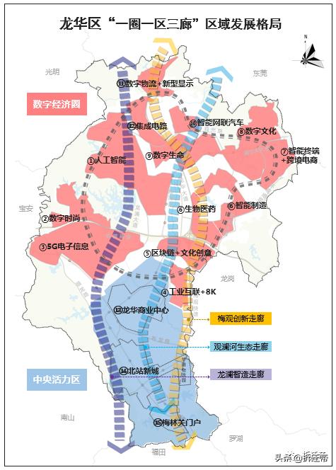 深圳十四五规划重点建设区域,深圳区域规划