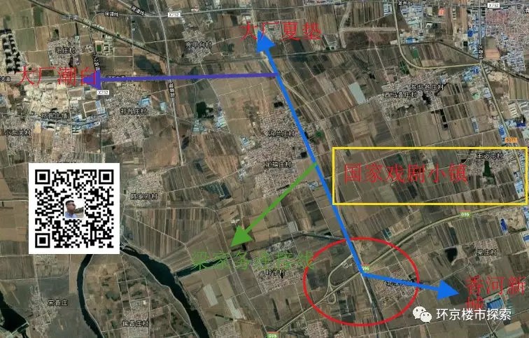 北三县香河北部地图,北三县香河北部新城值得投资吗