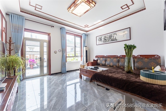 门头沟四合院民宿设计案例,北京清山堂度假别墅团购