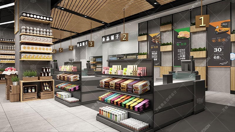 超市设计实际点,超市建筑设计流程