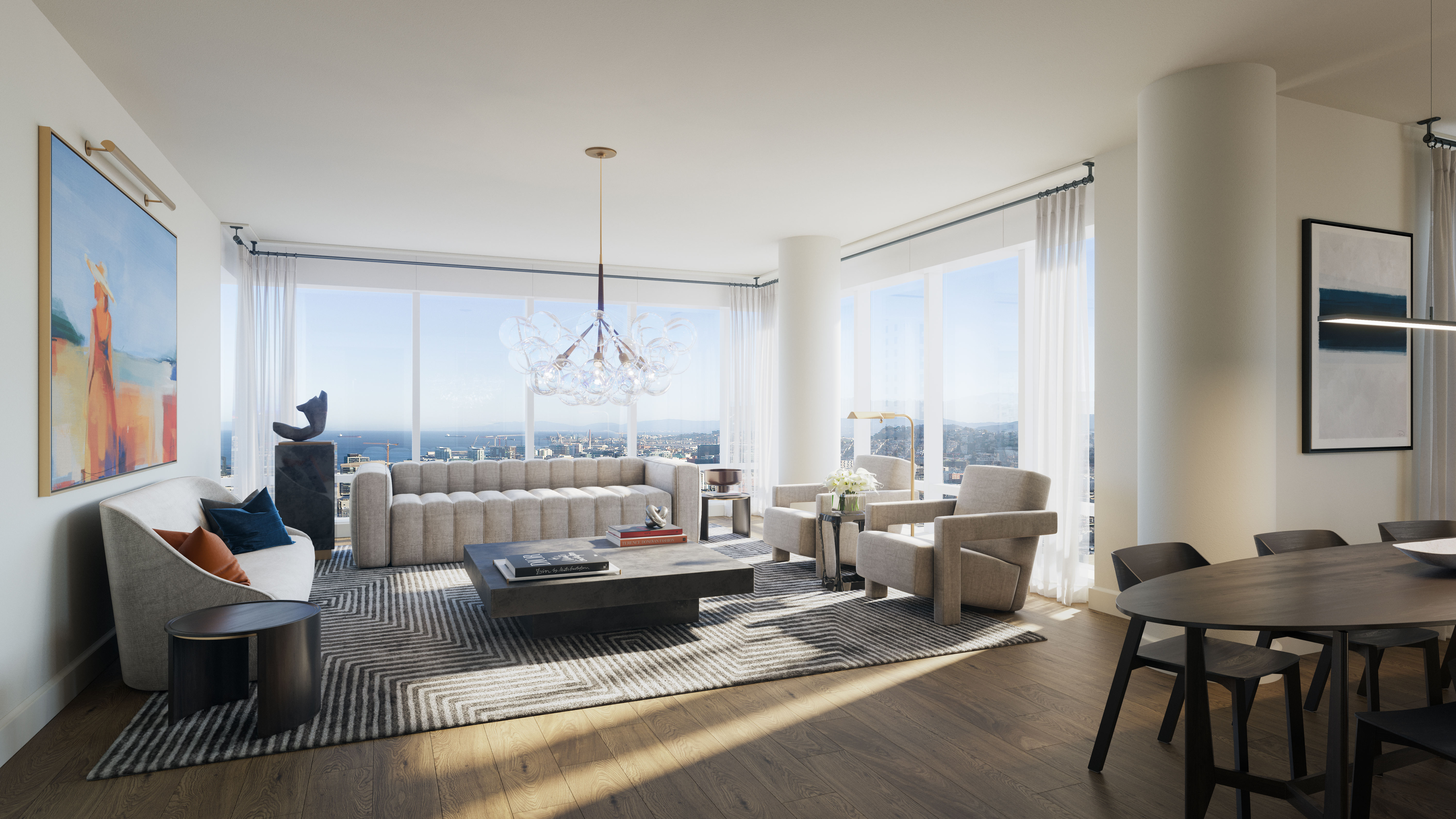 Mission街706号，旧金山市中心四季酒店独立私人公寓发布会