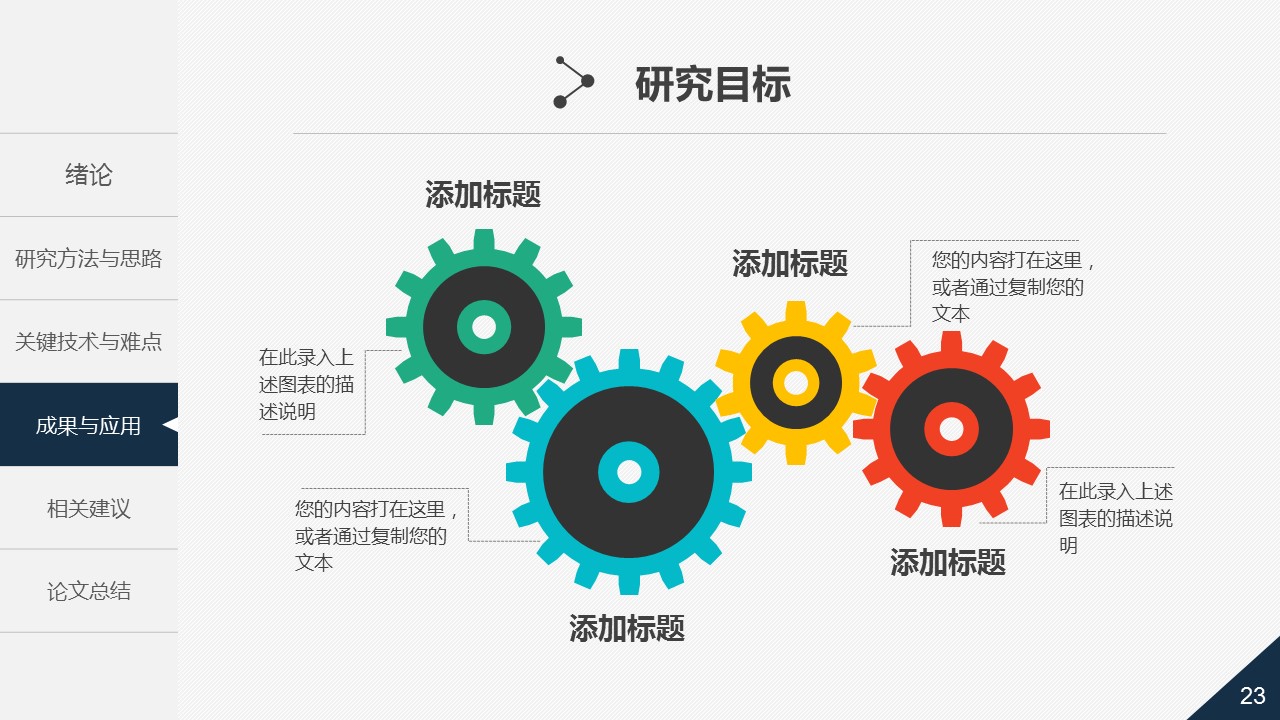 如何制作ppt多元化形状,ppt技巧有六个模块