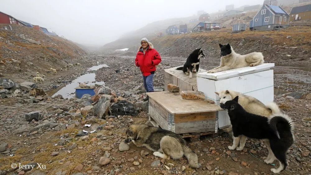 格陵兰的东海岸居然那么绚丽多彩，难怪特朗普想要买下来
