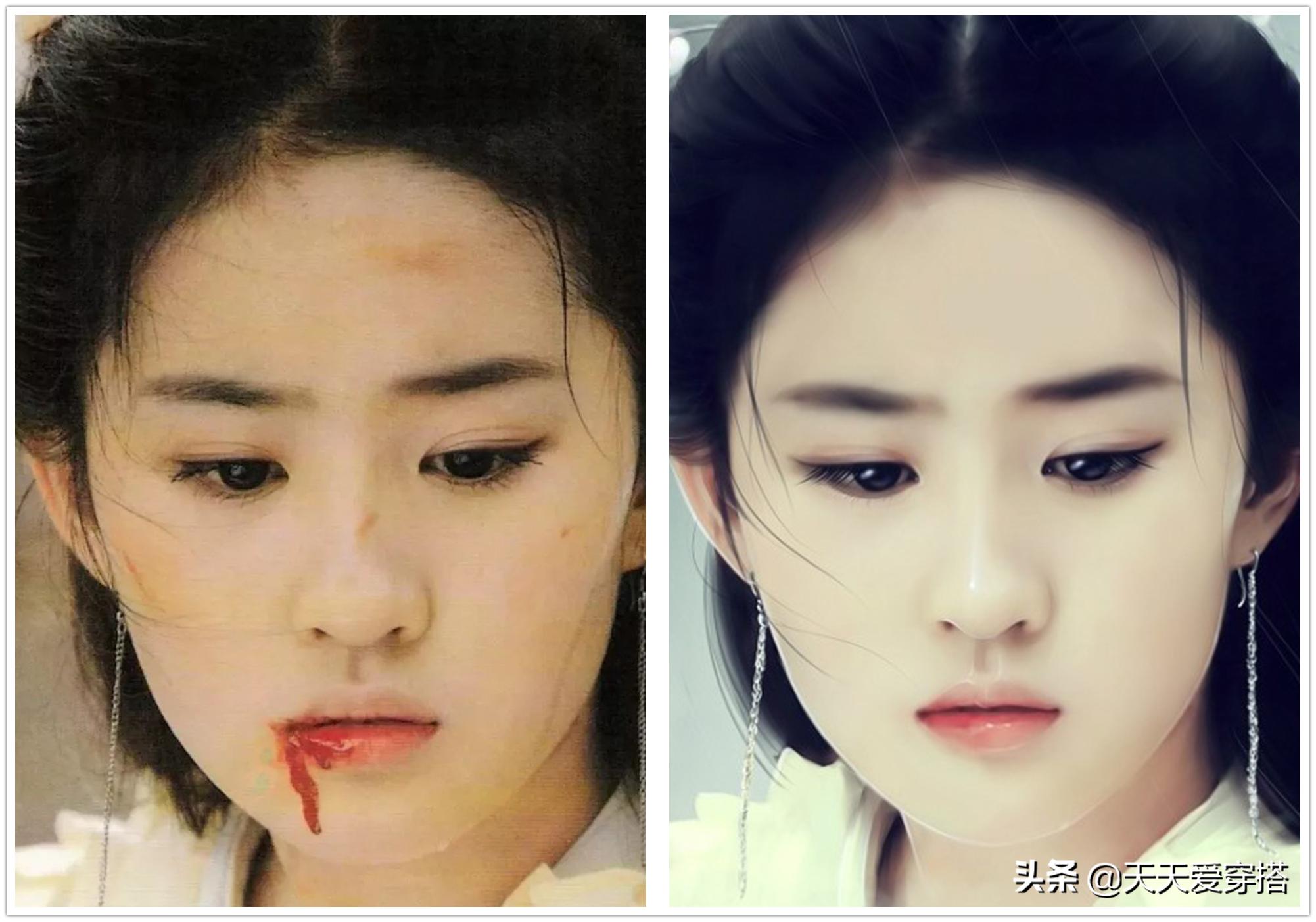 古装精美图刘亦菲,赵丽颖杨紫热巴杨幂唐嫣