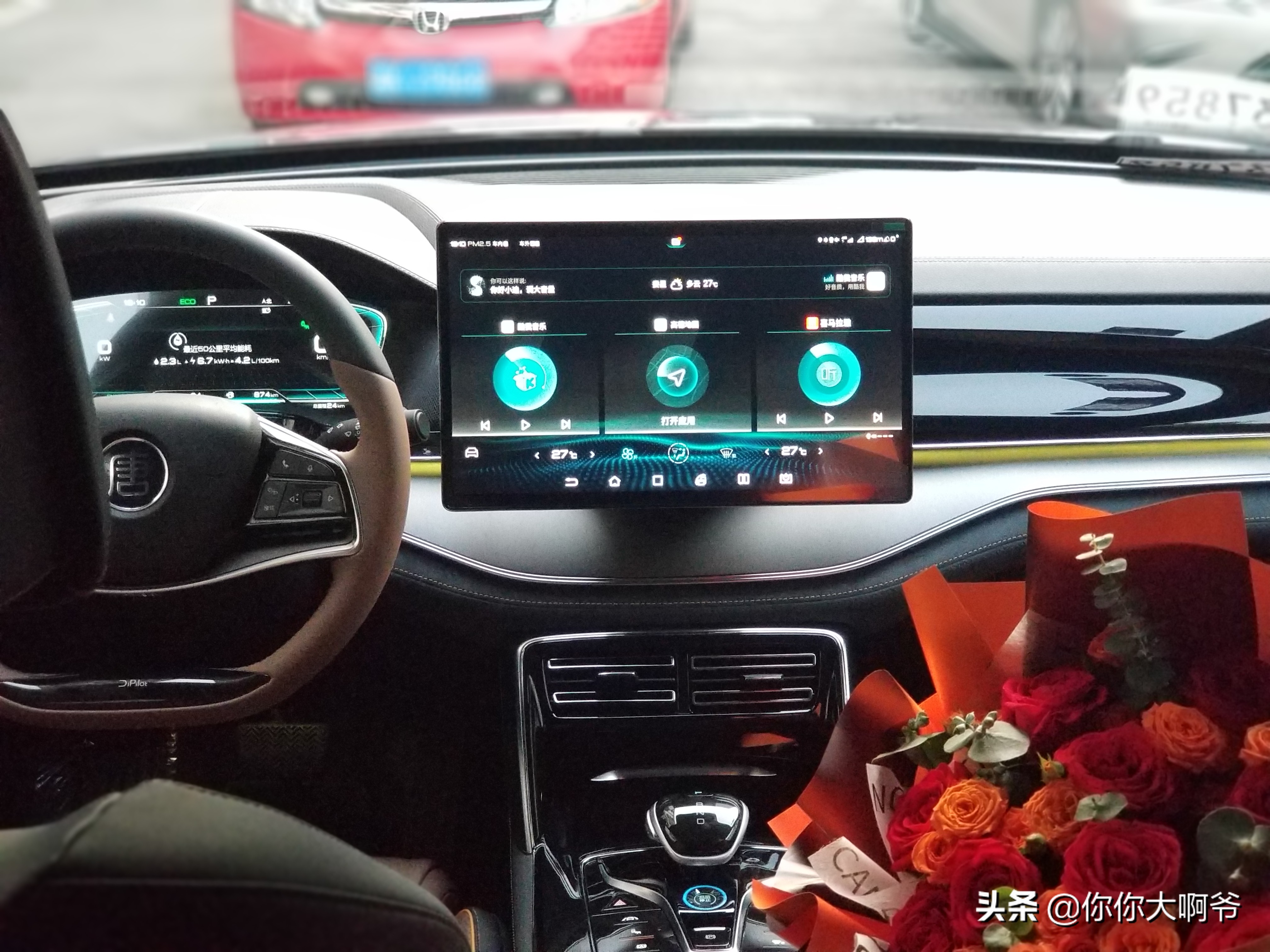 比亚迪唐dmi112km尊荣版赤地红,唐dmi冠军版200km尊享型评测