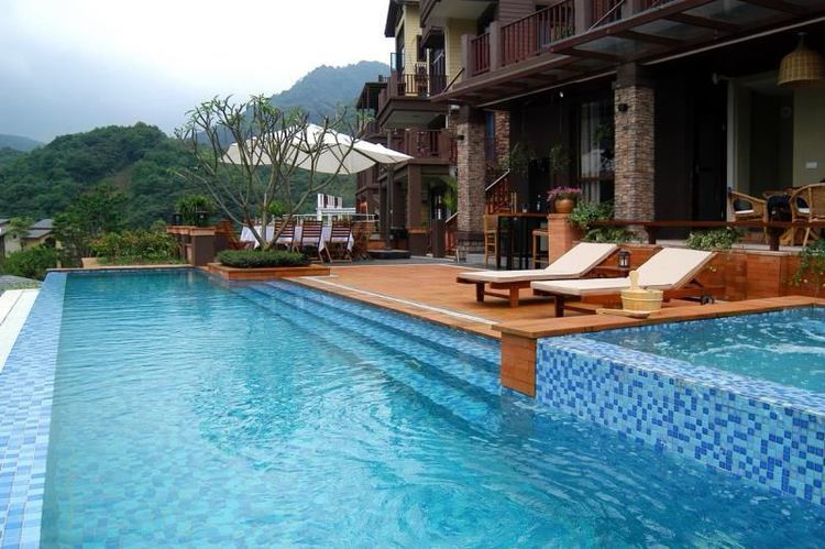 清远汤塘温泉民宿带私人泡池,清远温泉亲子主题别墅