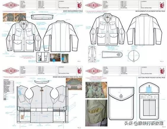 服装工艺单撰写的十大关键问题
