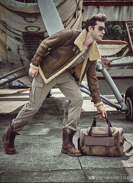 羊绒夹克外套怎么搭配好看,麂皮绒夹克外套怎么搭配