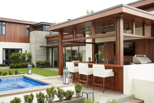 庭院马赛克烧烤台,庭院移动式烧烤台