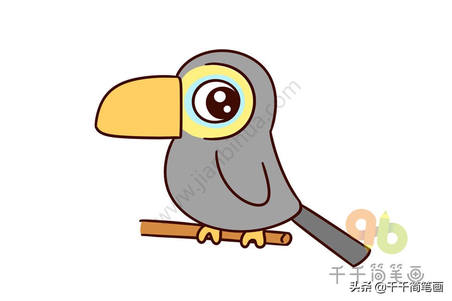 20种常见动物简笔画,儿童简笔画入门动物0-3岁零基础