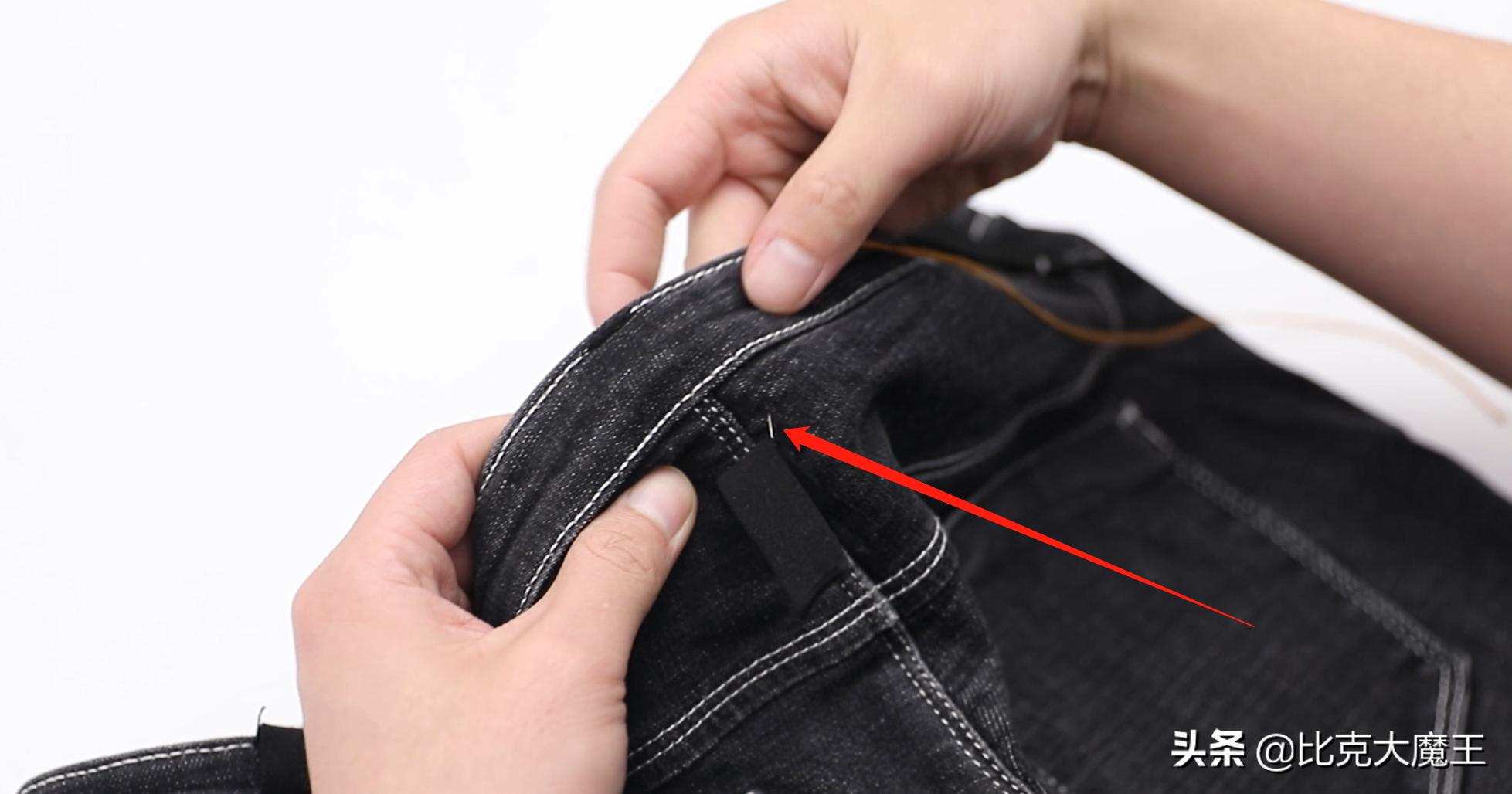 裤子裤腰太大怎么夹一下,裤子裤腰小怎么放大