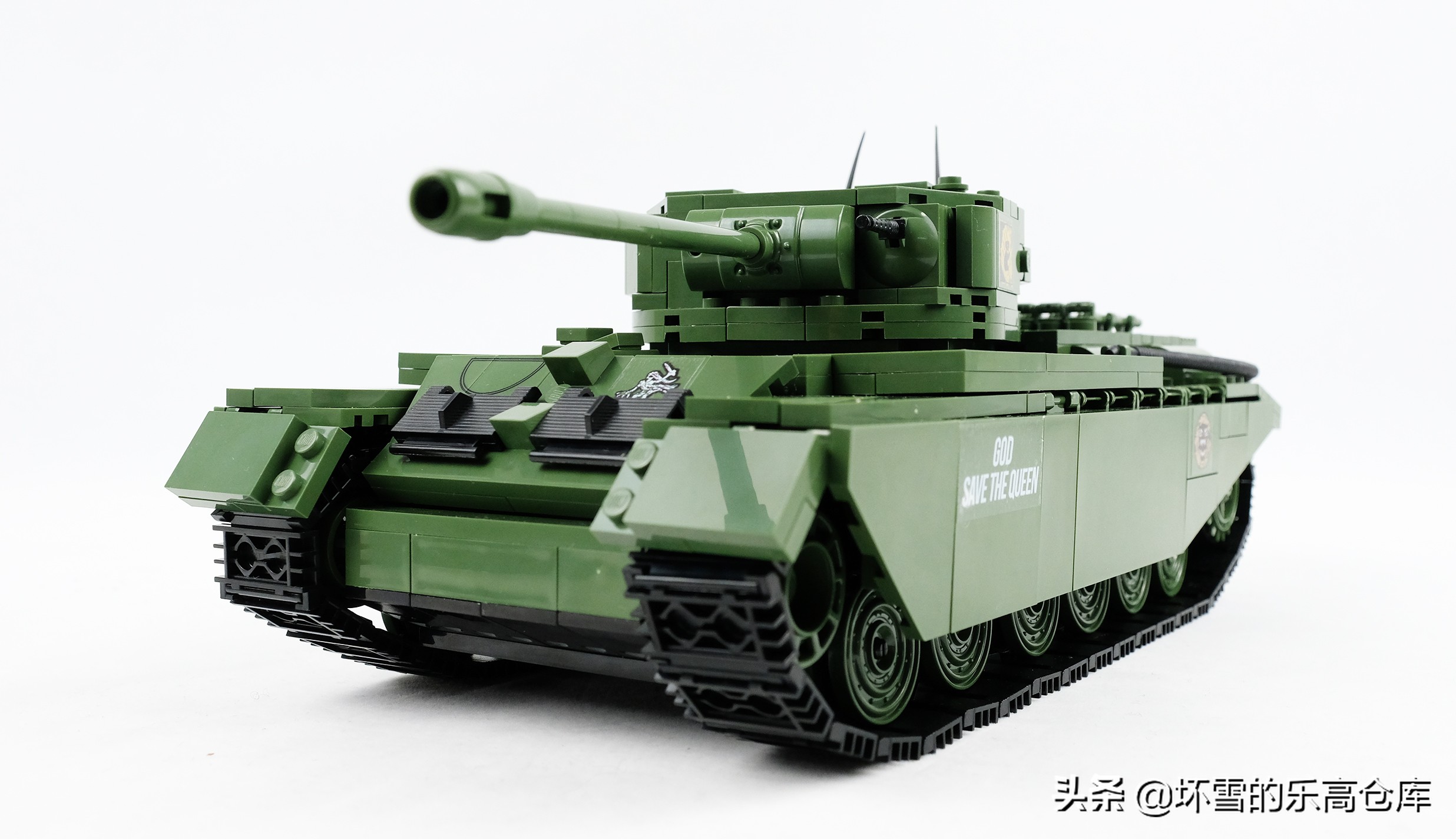 车可以吃胖，红茶不能洒：cobi积木百夫长mk1图文测评