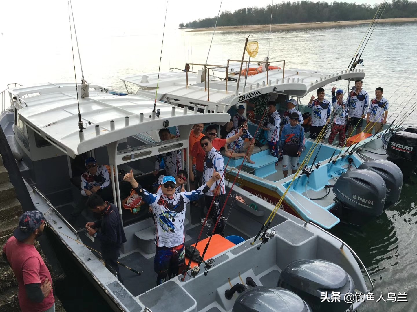 云冰海钓,海钓钓起旗鱼