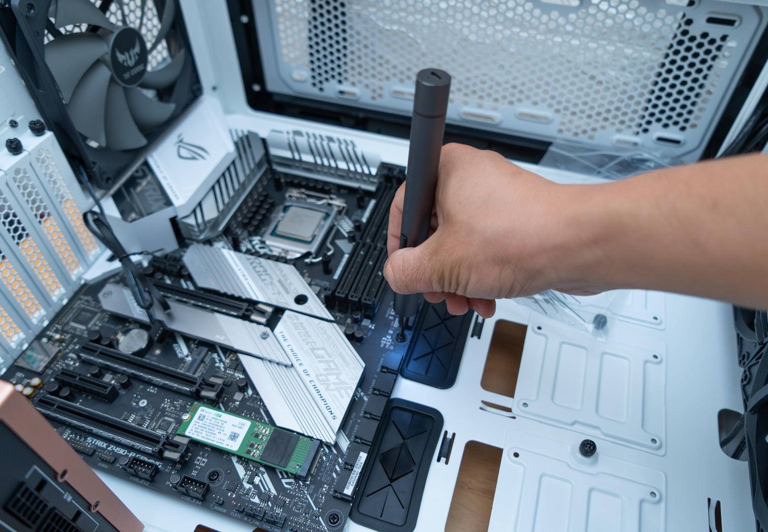 组装台式电脑教程详细步骤图解,小白台式电脑装机教程