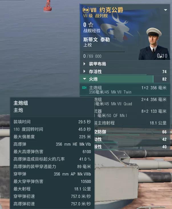 约克公爵号战列舰最后一战,约克公爵号战列舰战绩