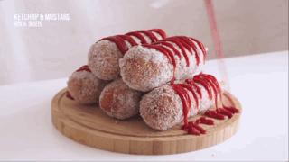 芝士热狗零食,香甜酥脆芝士热狗