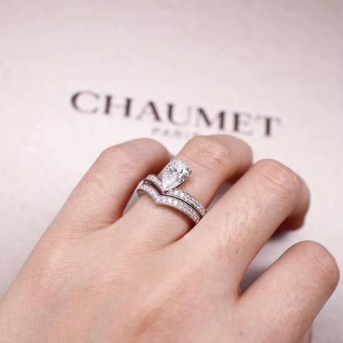 尚美高圆圆婚戒价格,尚美巴黎chaumet于适同款