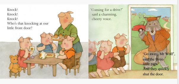 安全意识培养绘本《GoawayMrwolf》