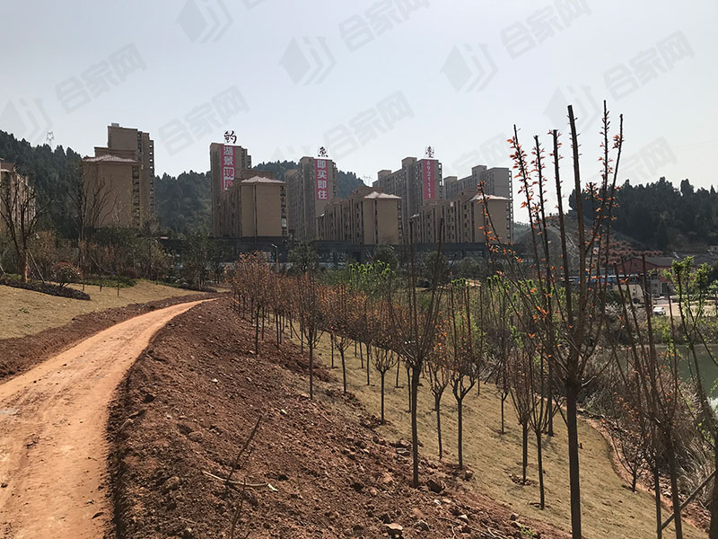 实探楼盘园林实景,山水如画宜昌楼盘周边规划