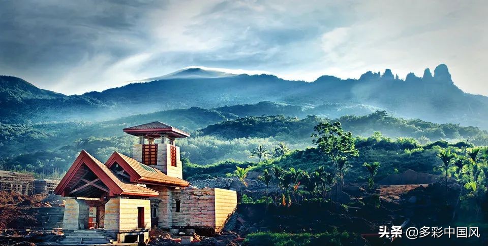 海南天然氧吧舒适景点,海南岛热带天然森林