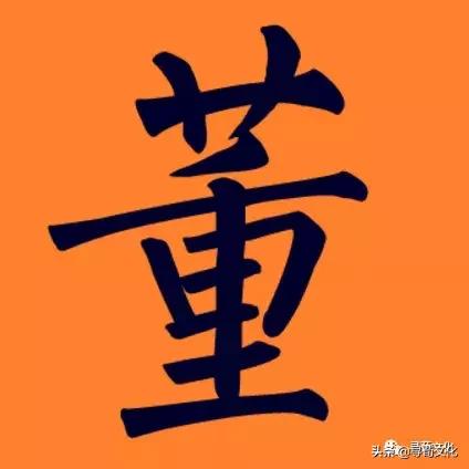 董字小篆体,中国百家姓董字艺术签名视频教学