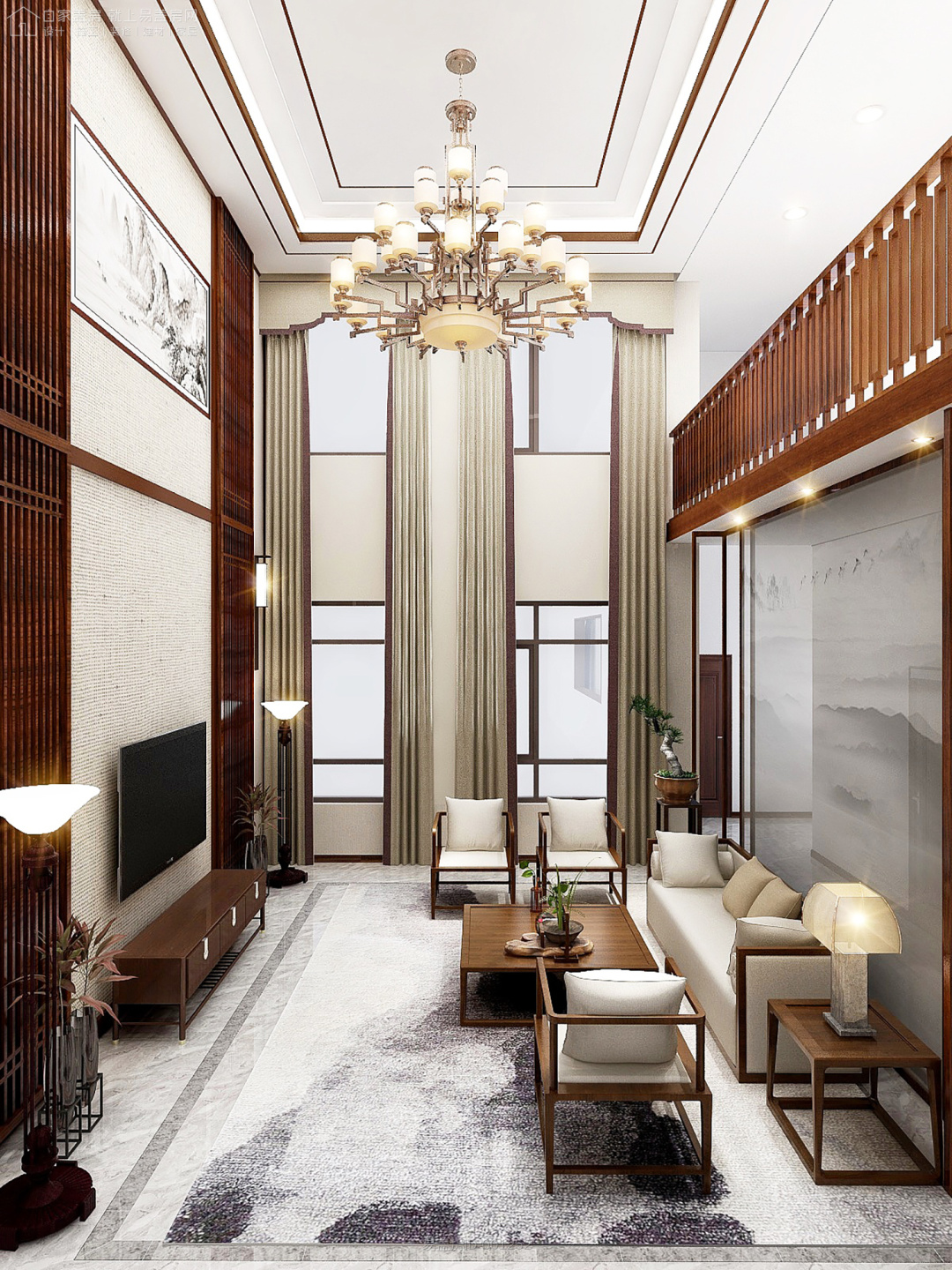 河南新中式别墅设计价格,李家别墅设计