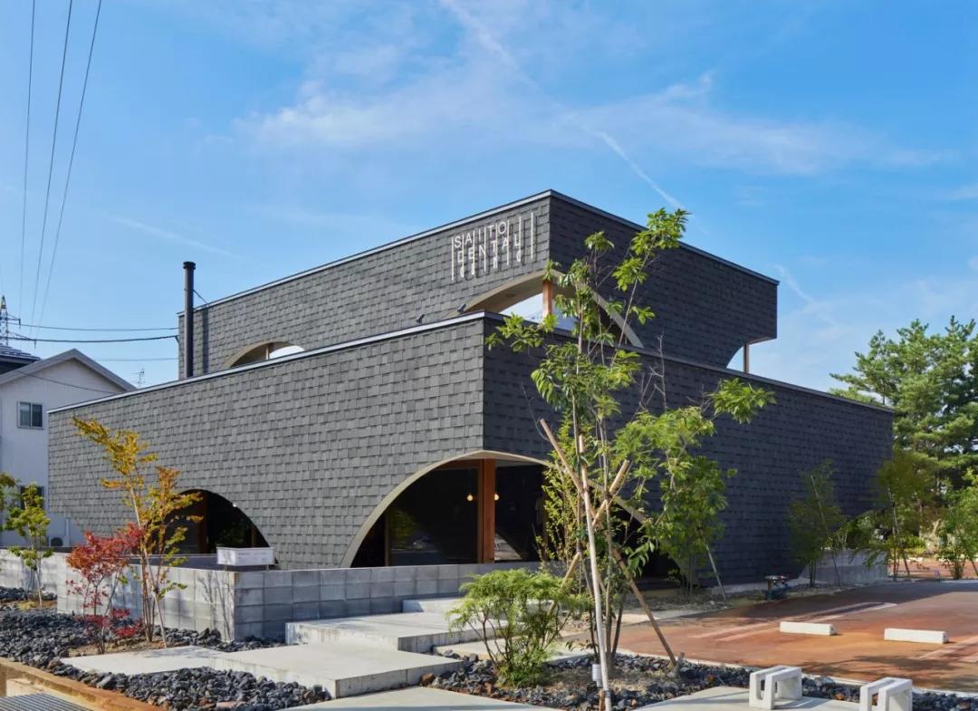 日本津波市牙科诊所,公园版的就诊环境