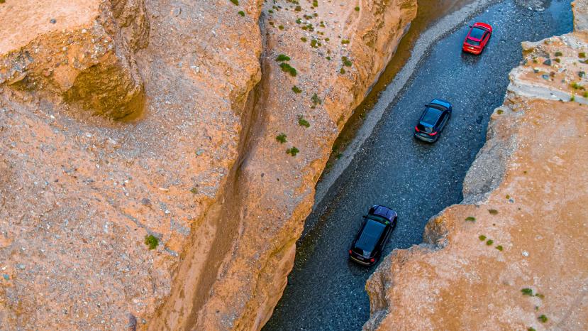 试驾长安越野车,长安福特suv性能测试