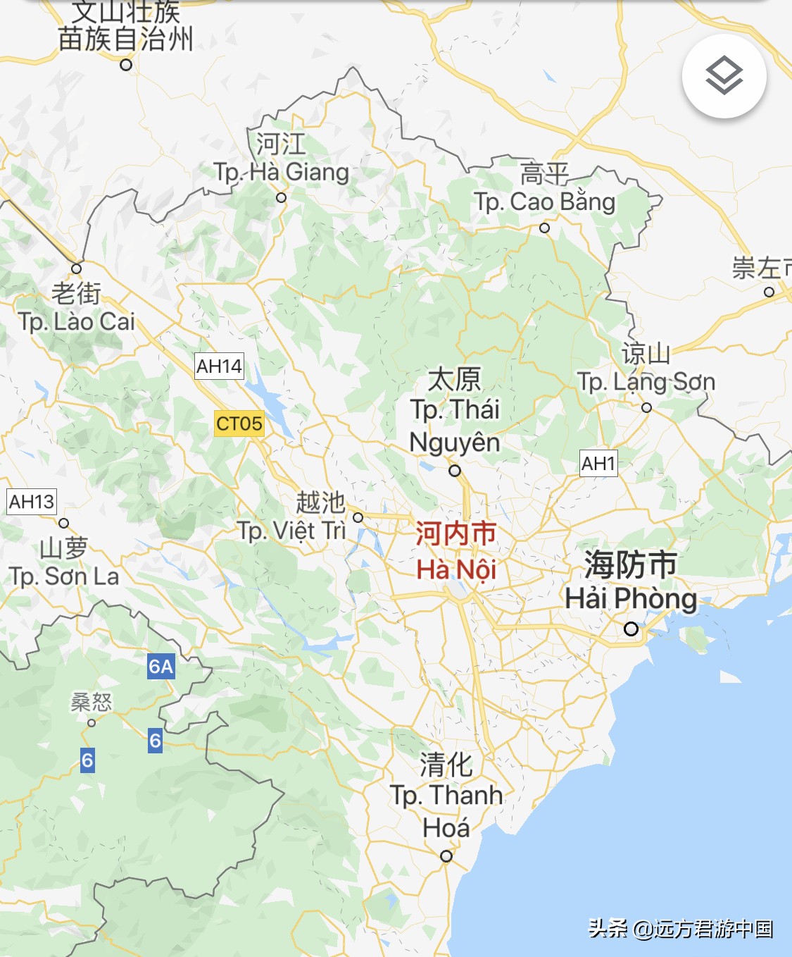 越南首都城市全景,越南的首都及主要城市