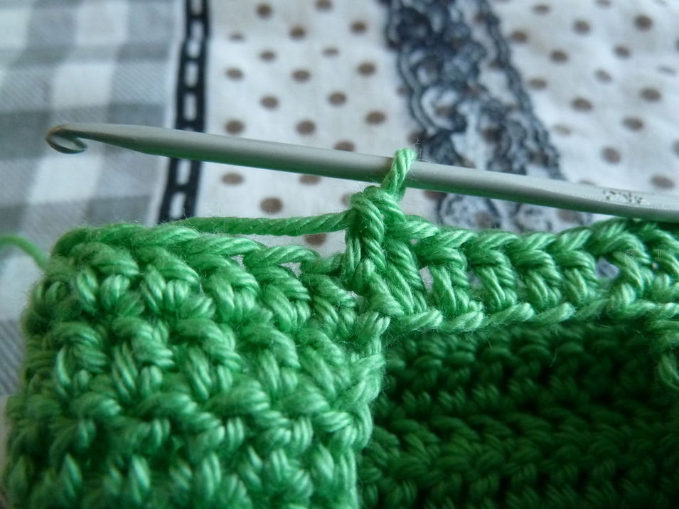 钩织护指套教程,半指分指手套钩织教程