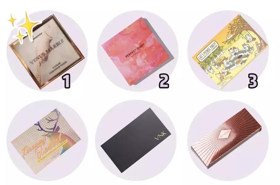 venusmarble九色眼影测评,橘朵的单色眼影新版和旧版对比