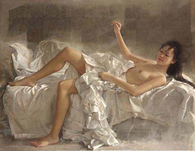 艺术名家郭北平油画肖像作品欣赏,当代名家油画图片大全