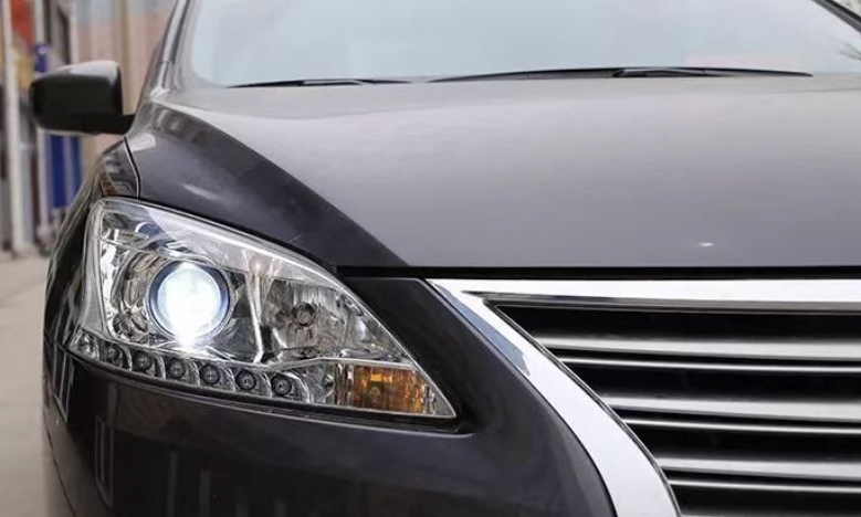 许格嘉旅大灯改装,许格家改车灯