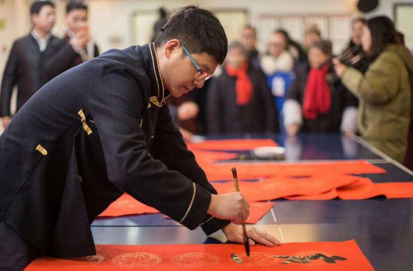 2021年魏碑春联带横批,2024年春联七字魏碑